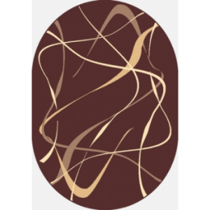 DYWAN KARMEL CHOCO BRĄZ OWAL Różne rozmiary